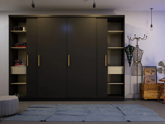 Eros Minimalist Sliding Wardrobe